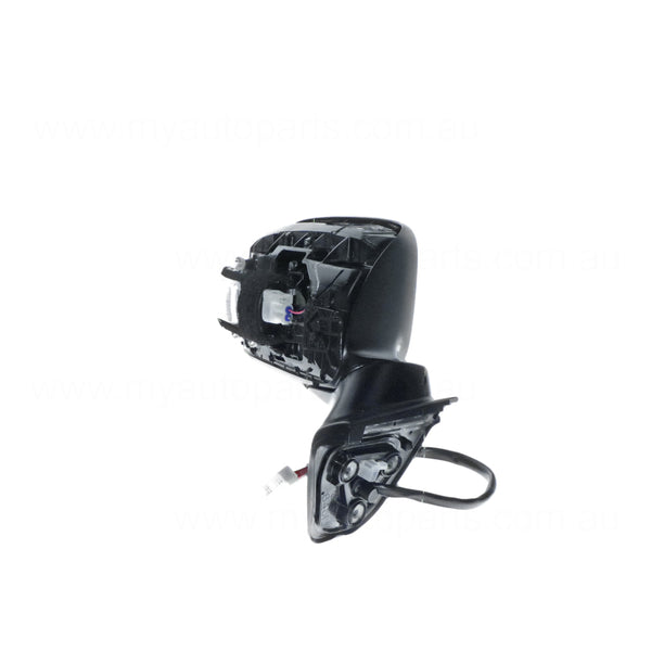 Door Mirror With Indicator Drivers Side OEM Suits Toyota Corolla ZRE152R 2009 to 2012