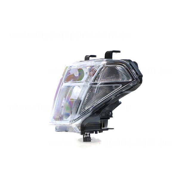 Head Lamp Passenger Side OEM Suits Nissan Navara D40 2008 to 2015