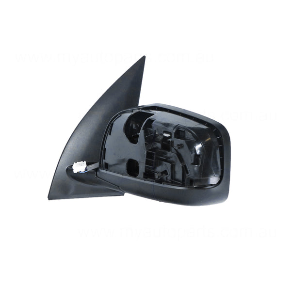 Electric Black W/O Indicator W/O Cover Door Mirror Passenger Side OEM Suits Nissan X-Trail T31 2007 to 2014