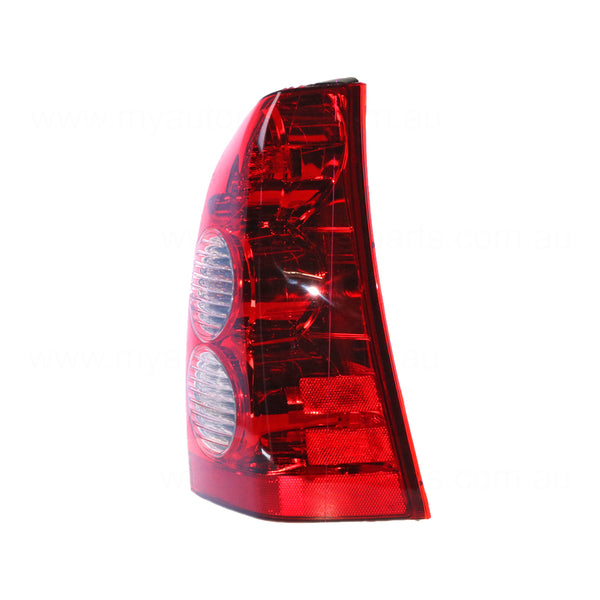 Black Red/Clear Tail Lamp Drivers Side Certified Suits Mazda Tribute CU 2000 to 2006