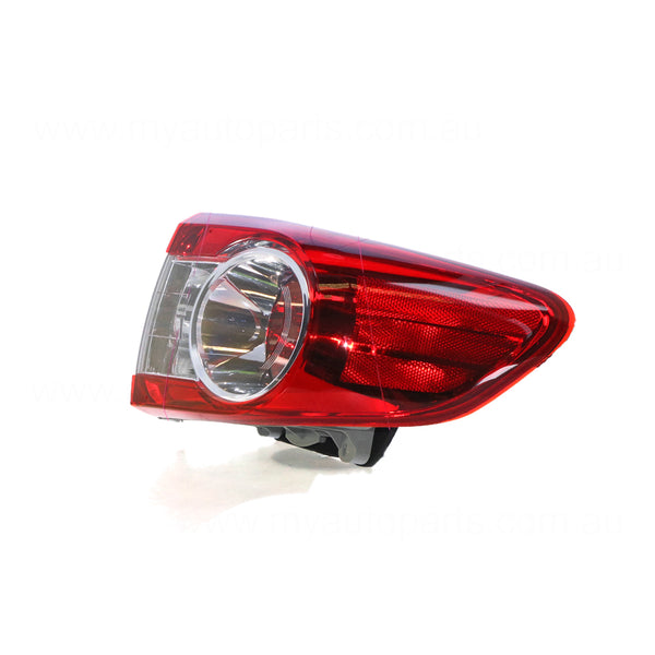 Tail Lamp Driver Side Certified suits Toyota Corolla ZRE152R Sedan 4/2010 to 12/2013