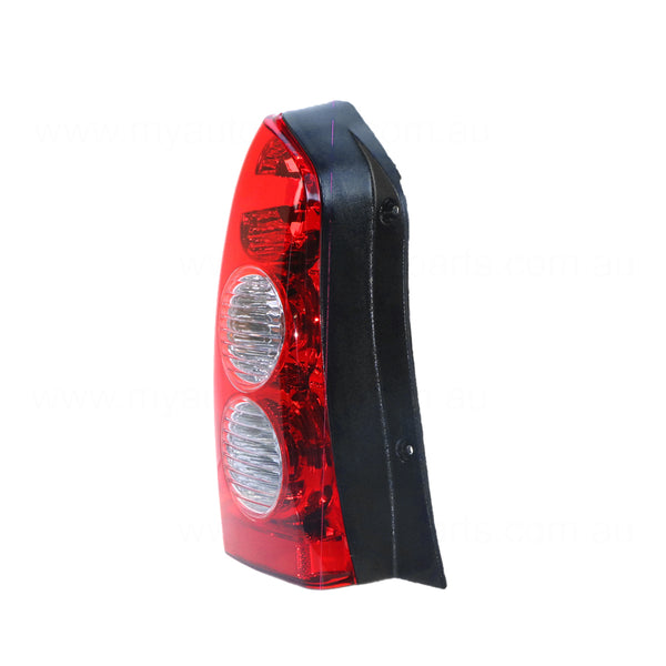 Black Red/Clear Tail Lamp Passenger Side Certified Suits Mazda Tribute CU 2000 to 2006