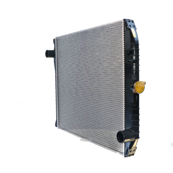 Radiator 56 mm CT 56 / Plastic Aluminium 720 x 636 x 36 mm Manual Aftermarket Suits Hino Ranger FC/FD/GD/FF/FG/GH/FM/FS 1998 to 2008