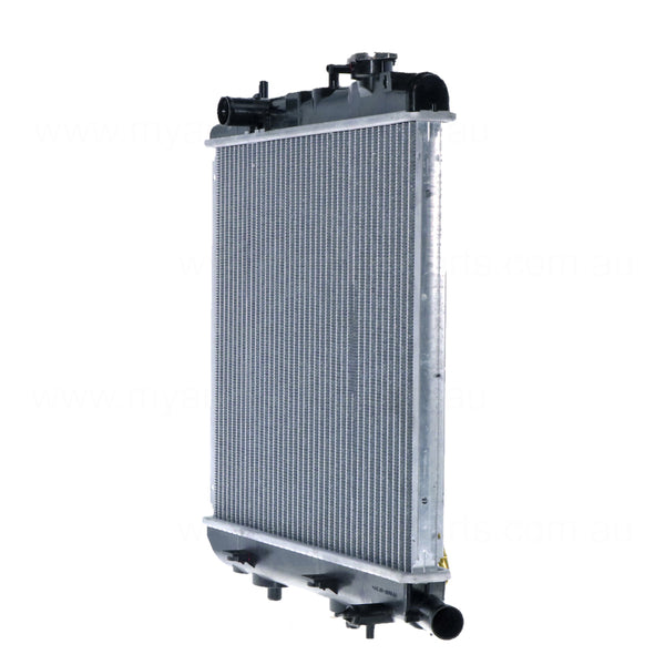 Radiator 28 / 28 mm Plastic Aluminium 375 x 378 x 26 mm Manual/Auto 1.3,1.5L L B3,B5 Aftermarket Suits Mazda 121 Metro Dw DW 1996 to 2002