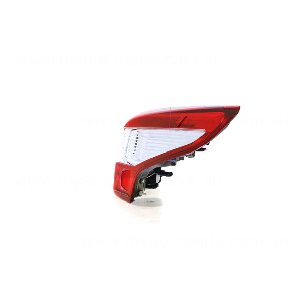 Black Red/Clear Tail Lamp Drivers Side OEM Suits Nissan Qashqai J11 2014 to 2018