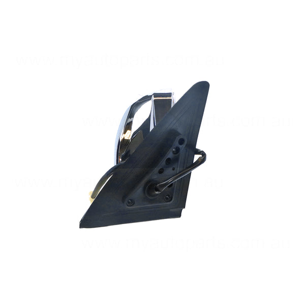 Chrome Door Mirror Electric Adjust Drivers Side Aftermarket Suits Toyota Landcruiser 100 SERIES 1998 to 2007