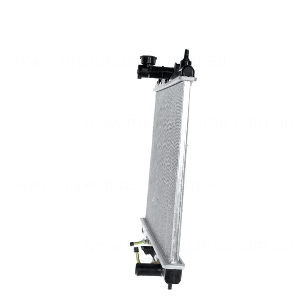 Radiator 28 / 28 mm Plastic Aluminium 380 x 448 x 16 mm Manual/Auto 1.4L L CR14DE Aftermarket Suits Nissan Micra K12 2007 to 2010
