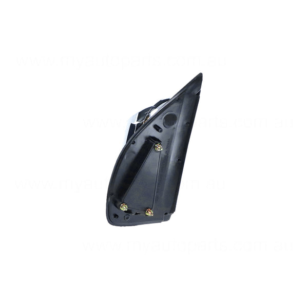 Chrome Door Mirror Drivers Side Aftermarket Suits Nissan Navara D40 2005 to 2010