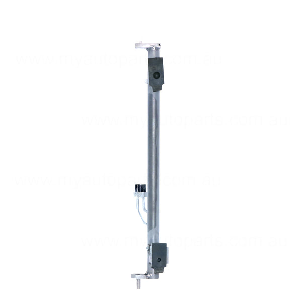 517 x 380 x 18 mm 8 mm Fin Without Drier A/C Condenser Aftermarket Suits Nissan Micra K13 2010 to 2016