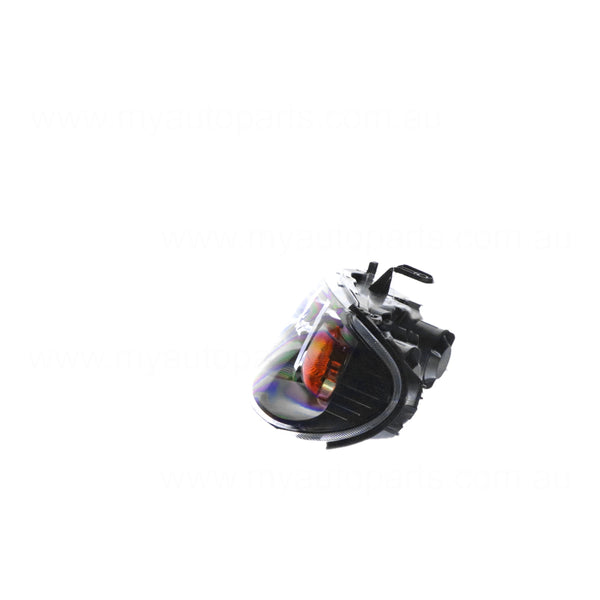 Black Head Lamp Passenger Side Certified Suits Nissan Pulsar N16 9/2002 to 1/2006