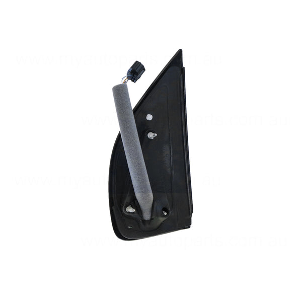 Black Door Mirror Electric Adjust Drivers Side OEM Suits Nissan Navara D40 2010 to 2015