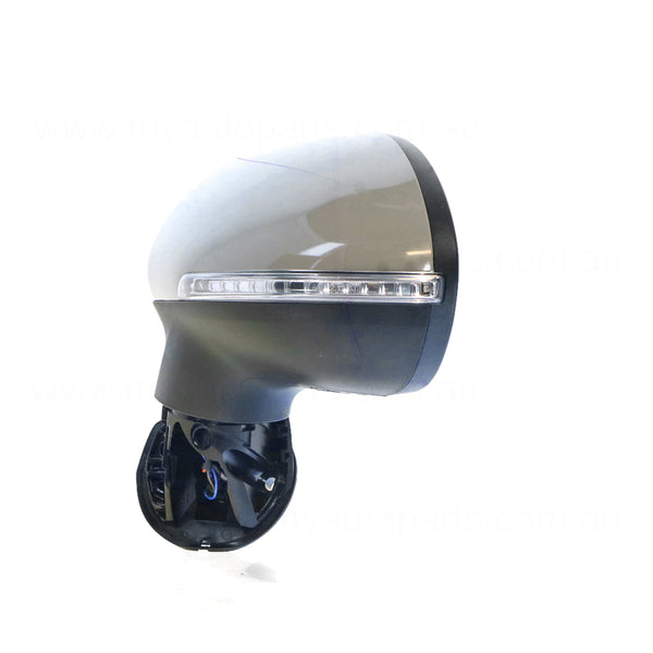 Door Mirror, Electric Adjust/Heated With Indicator,  Passenger Side OEM Suits Kia Rio UB 2014 to 2017