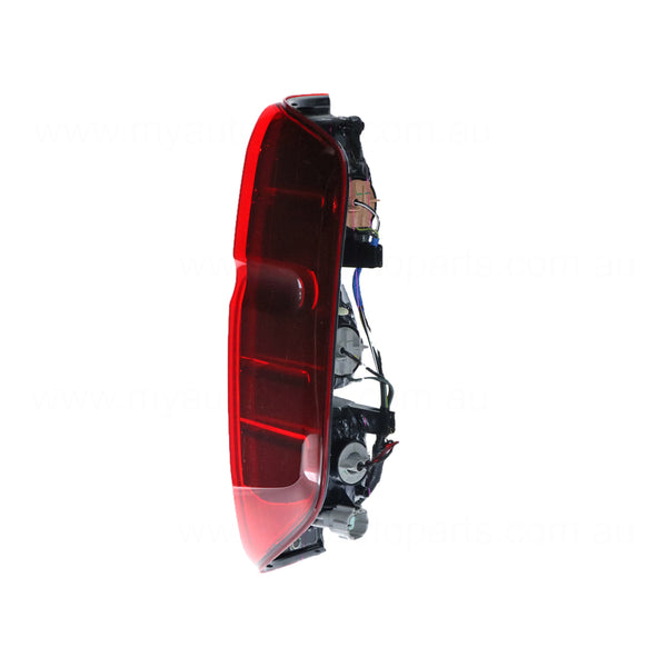 Red/Clear Tail Lamp Drivers Side OEM Suits Nissan Navara D40 2005 to 2015