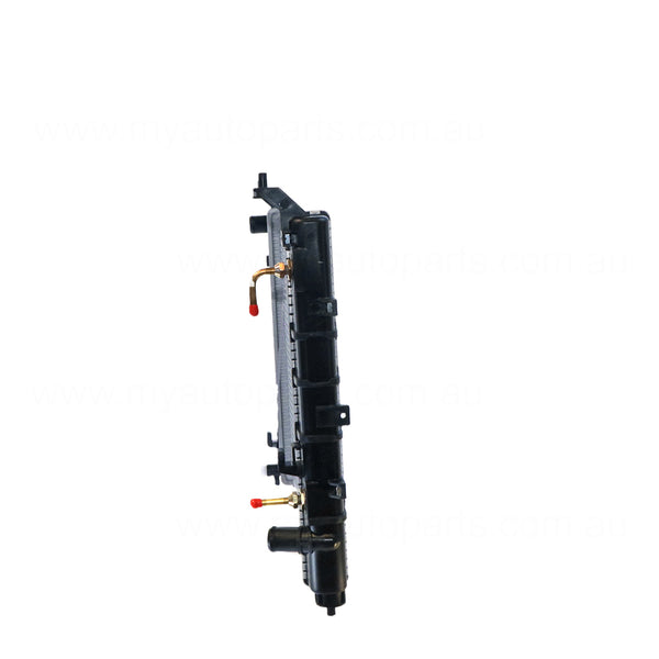 Radiator 28 / 28 mm Plastic Aluminium 450 x 405 x 16 mm Automatic 1.5 L HR15 Aftermarket Suits Nissan Micra K13 2010 to 2013