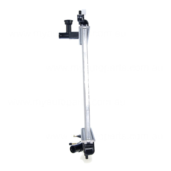 Radiator 28 / 28 mm Plastic Aluminium 400 x 448 x 16 mm Automatic 1.2 L HR12 Aftermarket Suits Nissan Micra K13 2010 to 2016