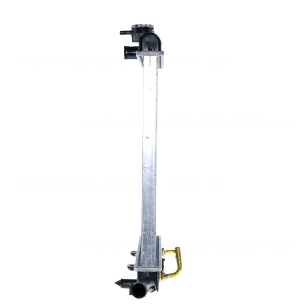 Radiator 28 / 28 mm Plastic Aluminium 375 x 378 x 26 mm Manual/Auto 1.3,1.5L L B3,B5 Aftermarket Suits Mazda 121 Metro Dw DW 1996 to 2002