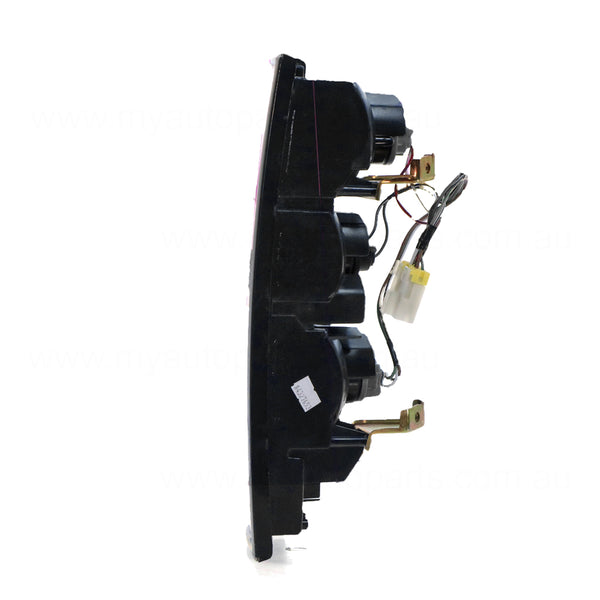 Red/Amber/Clear Tail Lamp Passenger Side Aftermarket Suits Nissan Navara D21 1992 to 1997