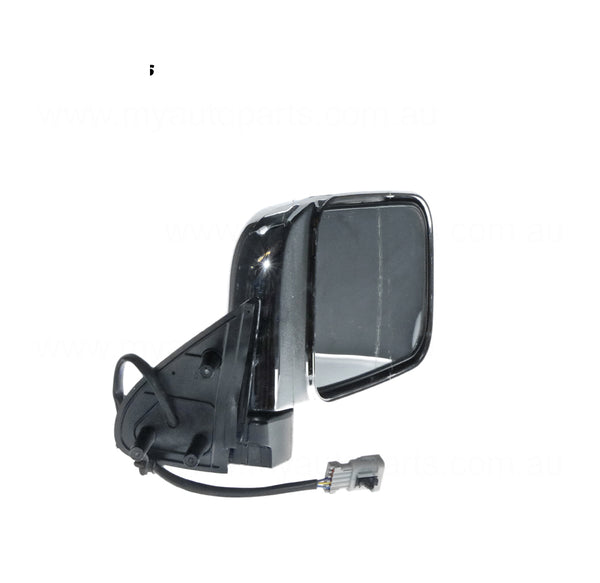 Electric Without Indicator Door Mirror Drivers Side Aftermarket Suits Nissan Navara D22 2001 to 2015