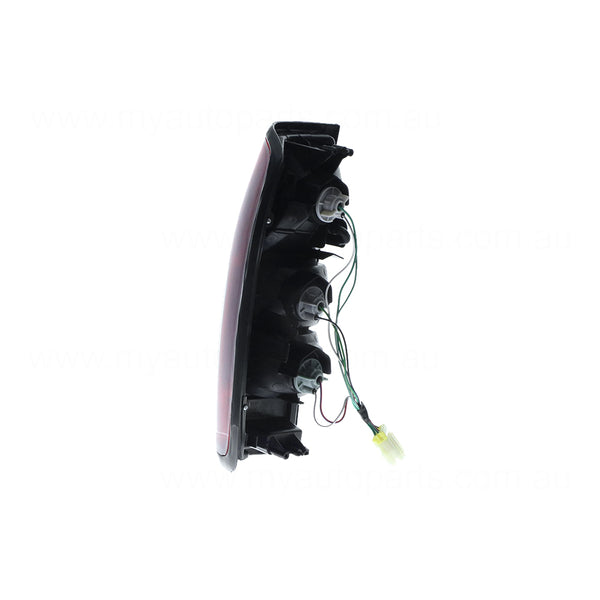 Red/Amber/Clear Tail Lamp Drivers Side Certified Suits Nissan Navara D22 1997 to 2015
