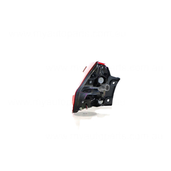Black Red/Clear Tail Lamp Drivers Side OEM Suits Nissan Qashqai J11 2014 to 2018