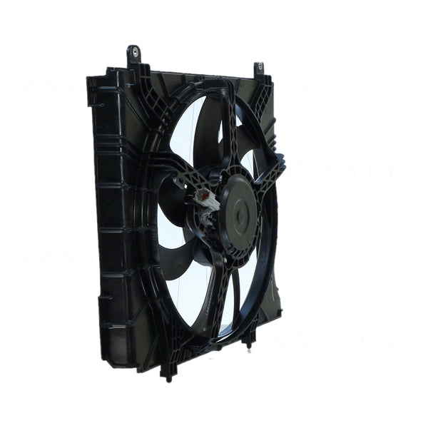 12 v Radiator Fan Assembly Aftermarket Suits Nissan Micra K13 2010 to 2013