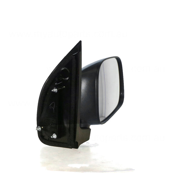 Black Door Mirror Drivers Side OEM Suits Nissan Navara D40 2008 to 2015