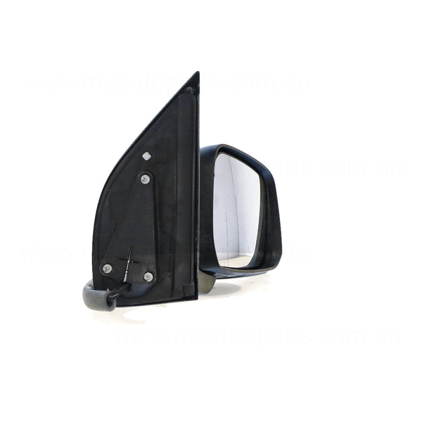 Chrome Door Mirror with Indicator Drivers Side OEM suits Nissan Navara D40 & Pathfinder R51 2007 to 2015