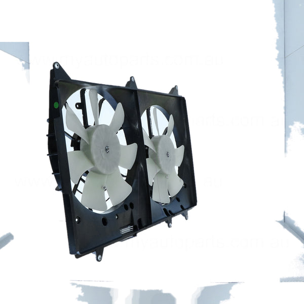 12 v Radiator Fan Assembly Aftermarket Suits Mazda CX-7 ER 2009 to 2012 2.3L L3 Turbo
