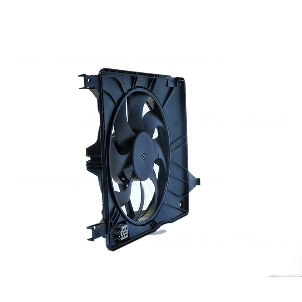 12 v Radiator Fan Assembly Aftermarket Suits Nissan Dualis J10 2007 to 2014 Manual