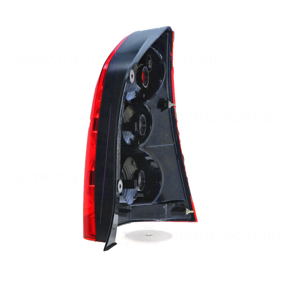 Black Red/Clear Tail Lamp Passenger Side OEM Suits Mazda Tribute CU 2000 to 2006