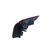 Black Red/Clear Tail Lamp Passenger Side Certified Suits Nissan Qashqai J11 2014 to 2018