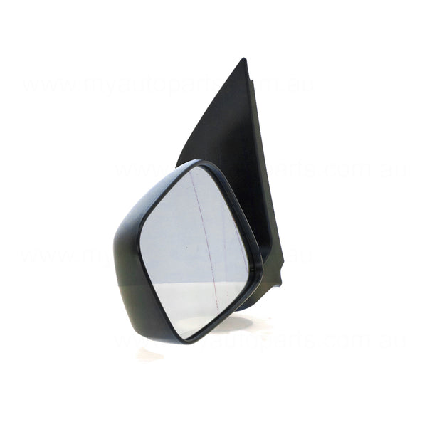 Black Door Mirror Passenger Side OEM Suits Nissan Navara D40 2008 to 2015
