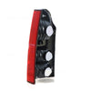 Red/Clear Tail Lamp Drivers Side Certified Suits Nissan Pathfinder R51 2005 to 2013