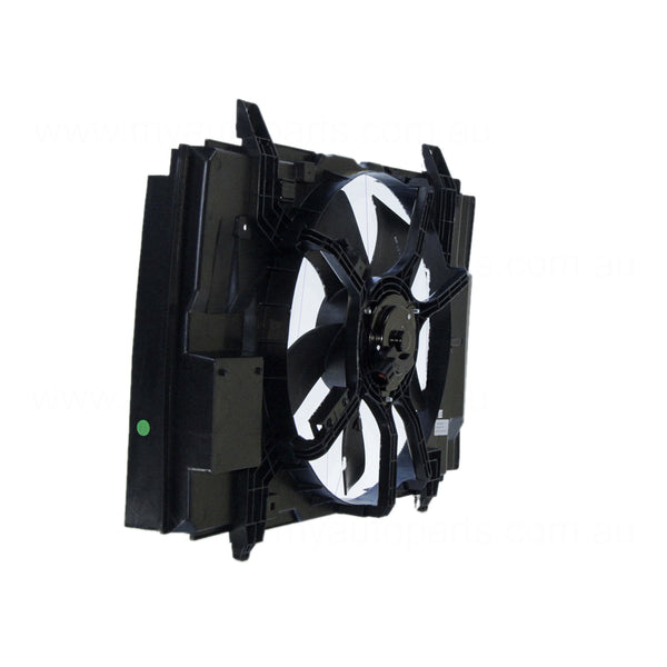 12 v Radiator Fan Assembly Aftermarket Suits Nissan Tiida C11 2006 to 2012