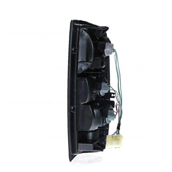 Red/Amber/Clear Tail Lamp Passenger Side Certified Suits Nissan Navara D22 1997 to 2015