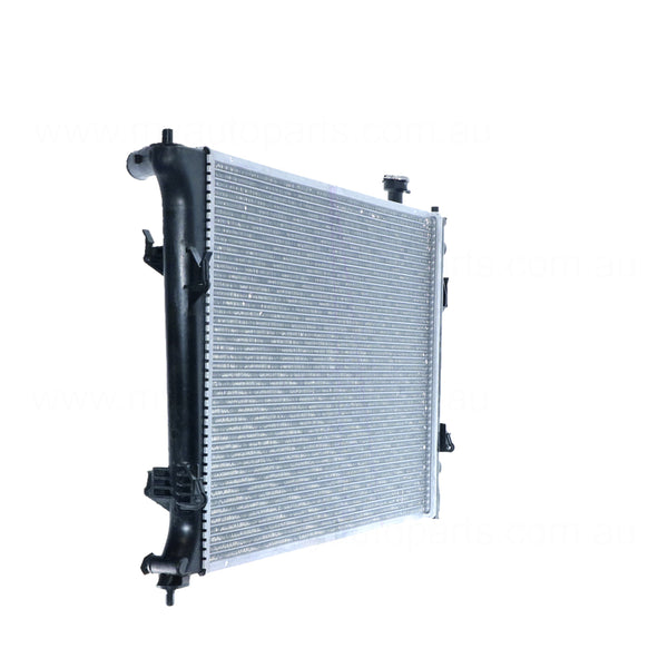 Radiator 33 / 33 mm Plastic Aluminium 600 x 438 x 16 mm Manual/Auto 2.0L L G4KD8H Aftermarket Suits Kia Cerato TD 2009 to 2013