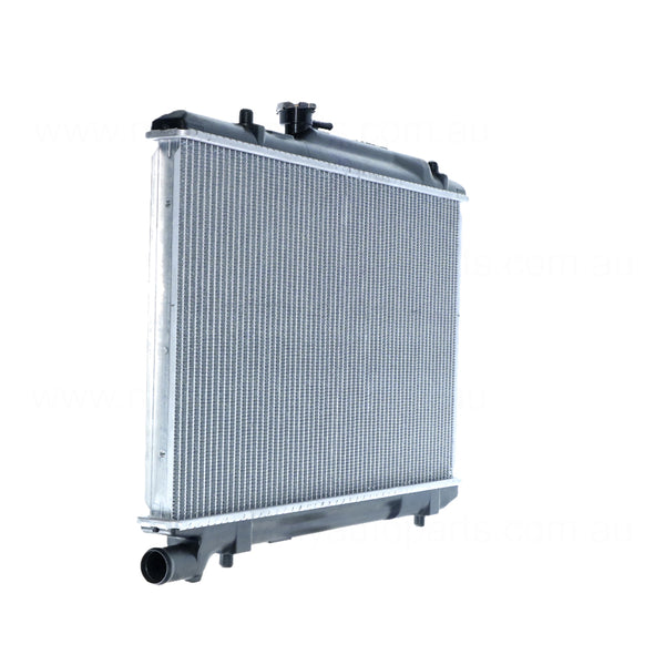 Radiator 34 mm 34 / Plastic Aluminium 350 x 598 x 26 mm Manual/Auto 1.8L L J18A Aftermarket Suits Suzuki Baleno SY416/SY418 1999 to 2001