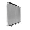 Radiator 35 / 35 mm Plastic Aluminium 450 x 688 x 26 mm Manual 2.4 L KA24E Aftermarket Suits Nissan Navara D22 1997 to 2001