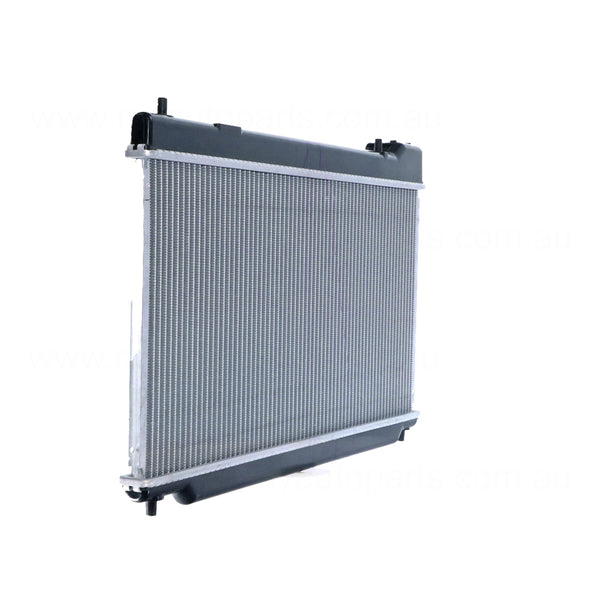 Radiator 28 / 28 mm Plastic Aluminium 325 x 648 x 16 mm Manual/Auto 1.3L L L13A / L15A Aftermarket Suits Honda Jazz GD 2002 to 2008