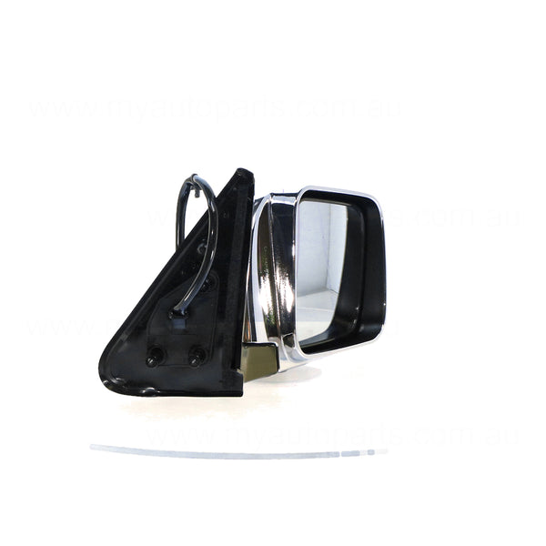 Chrome Door Mirror Drivers Side OEM Suits Nissan Patrol GU/Y61 Wagon 2004 to 2016