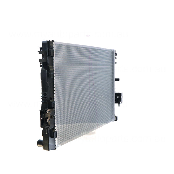 Radiator 38 / 35 mm Plastic Aluminium 720 x 490 x 16 mm Automatic 2.5 L QR25DE Aftermarket suits Nissan Navara Series 1
