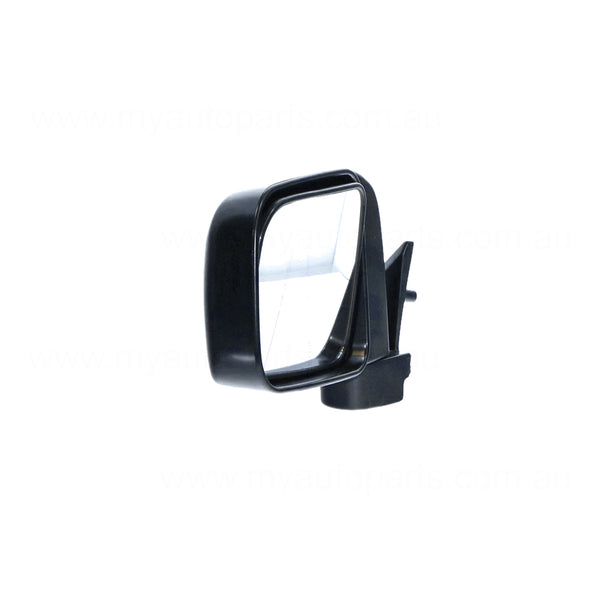 Manual Without Indicator Door Mirror Passenger Side Aftermarket Suits Nissan Navara D22 2001 to 2015