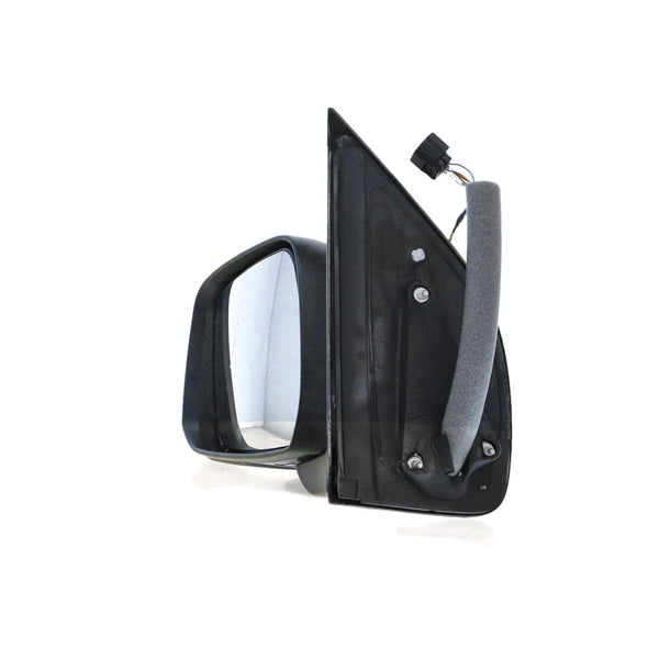 Black Door Mirror Electric Adjust Passenger Side OEM Suits Nissan Navara D40 2010 to 2015