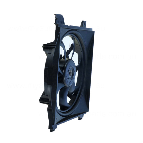 12 v Radiator Fan Assembly Aftermarket Suits Kia Rio JB 2005 to 2011 1.4L/1.6L Auto/Manual