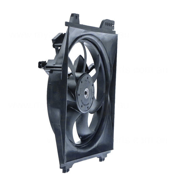 A/C Condenser Fan Assembly Aftermarket Suits Kia Rio JB 2005 to 2011