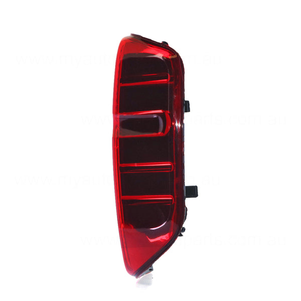 Red/Clear Tail Lamp Drivers Side Certified Suits Nissan Navara D40 2005 to 2015