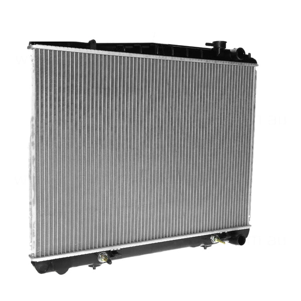 Radiator 35 / 35 mm Plastic Aluminium 500 x 688 x 26 mm Manual/Auto 3.3L L VG33E Aftermarket Suits Nissan Pathfinder R50 1995 to 2005