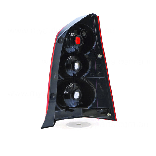 Black Red/Clear Tail Lamp Passenger Side OEM Suits Mazda Tribute CU 2000 to 2006