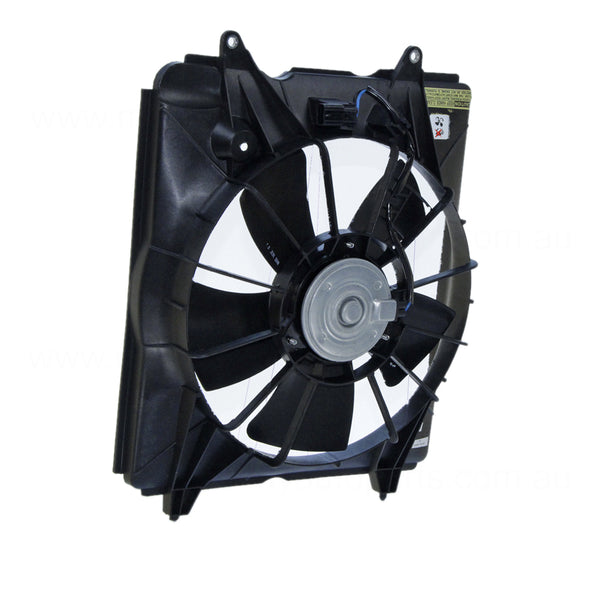 12 v Radiator Fan Assembly Aftermarket Suits Honda CR-V RM 2012 to 2017