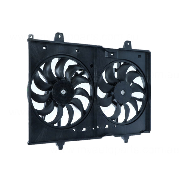 12 v Radiator Fan Assembly OEM Suits Nissan X-Trail T31 2007 to 2014